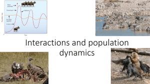 05. Population dynamics