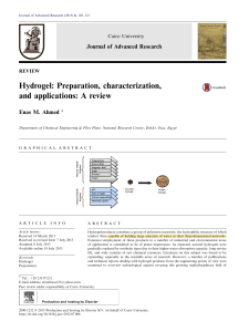 Hydrogel--Preparation--characterization--and-appli 2015 Journal-of-Advanced-