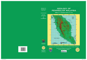 Geology peninsular malaysia