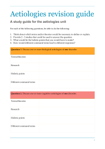 aetiologies-study-guide