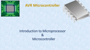 1 Introduction to Microprocessor and Microcontroller