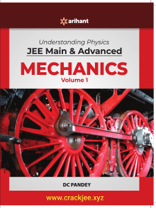 DC Pandey Mechanics Volume 1 