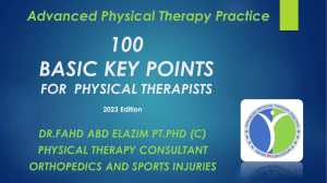 100 Basic Key Points For Physical Therapists-1