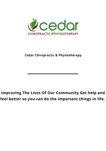 Cedar Chiropractic & Physiotherapy (3)