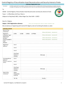 CKYC FI Registration Form