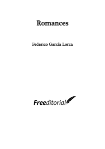 Federico García Lorca - Romances