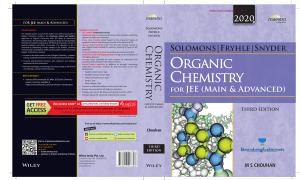 Wileys Solomons, Fryhle  Snyder Organic Chemistry