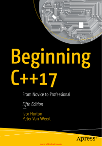 Beginning C++17, 5th Edition