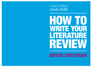 How to Write Your Literature Review (... (z-lib.org)