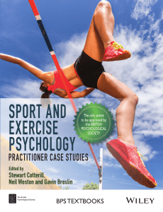 g9J5w3 Sport and Exercise Psychology