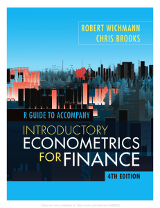 Wichmann, Robert  Books, Chris - Introductory Econometrics for Finance (R Guide)-Cambridge University Press (2019)