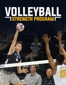 Volleyball Strength Program