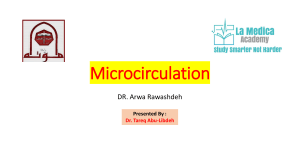 L26 - Microcirculation