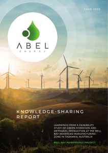 ABEL Energy - Knowledge-Sharing Report -Bell Bay - Jun2022