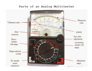 AnalogMultimeter