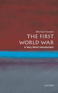 Howard michael the first world war a ver