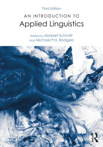 An Introduction to Applied Linguistics by Norbert Schmitt Michael P.H. Rodgers (z-lib.org)