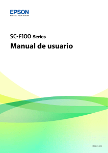 manual de usuario impresora de sublimacion EPSON Sure Colo F170