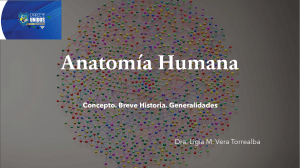 Unidad I. Anatomia Humana.Generalidades. Breve historia. PPT