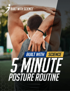 Built With Science 5 Minute Posture Routine