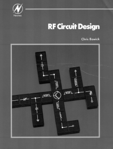 RF Circuit Design - C. Bowick (1982) WW