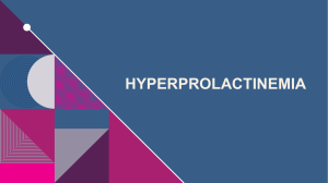 Hyperprolactinemia
