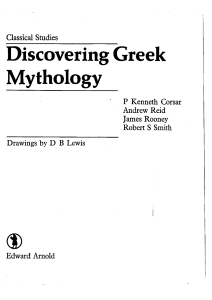 Discovering Greek Mythology