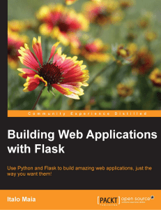 Building Web Applications with Flask