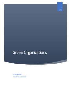 Green Organization