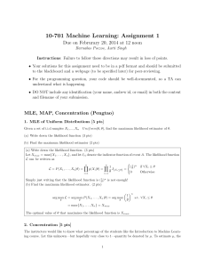 Machine Learning hw1 solution