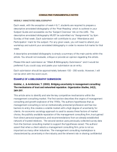 Consulting Fundamentals notes