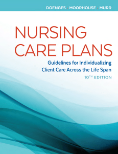Nursing Care Plan 10th Ed