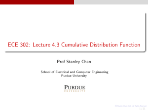 Cumulative Distribution Function (CDF) Explained