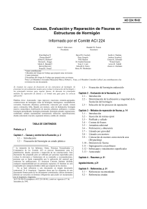 ACI 224.1R-93 Causas evaluacion y reparacion de estructuras