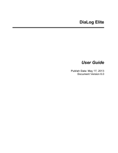 AntX Dialog Elite Alarm Auto-Dialer User Manual v6 0 071317