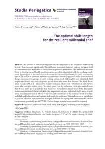 1940497.pdf The optimal shift length for the resilient millenial chef 1 September