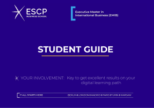 EMIB Student Guide-Prepare yourself for Digital Learning 