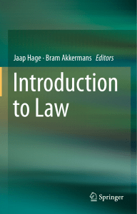 Introduction to Law