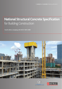 National Structural Concrete Specification