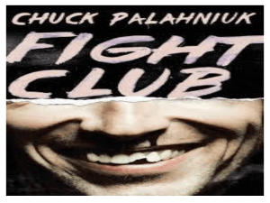 Fight Club presentation