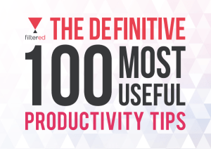 100 Useful Productivity Tips