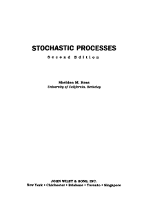 Stochastic Processes SM