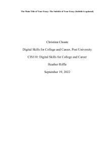 Unit3 assignment christina Choate