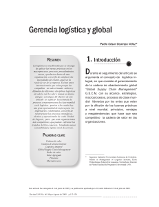 lectura - gerencia logistica y global