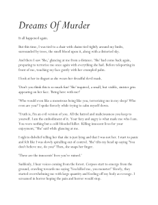 Dreams of Murder