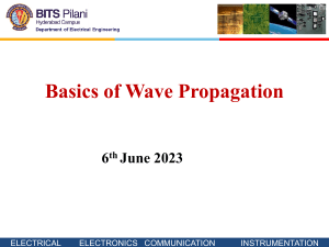 Wave equation June 6th