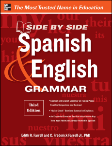 Side By Side Spanish and English Grammar, 3rd Edition