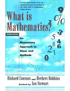 [Courant,Robbins]What Is Mathematics(2nd edition 1996)v2