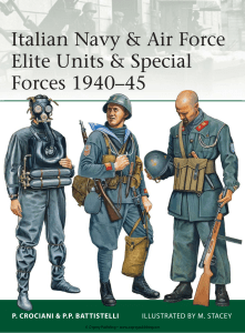 Elite 191 - Italian Navy & Air Force Elite Units & Special Forces 1940–45