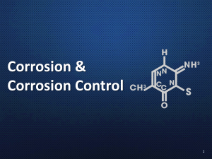 Corrosion control